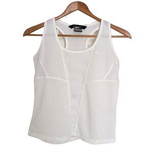 Nike Sphere Women's White Mesh Tank Top XS